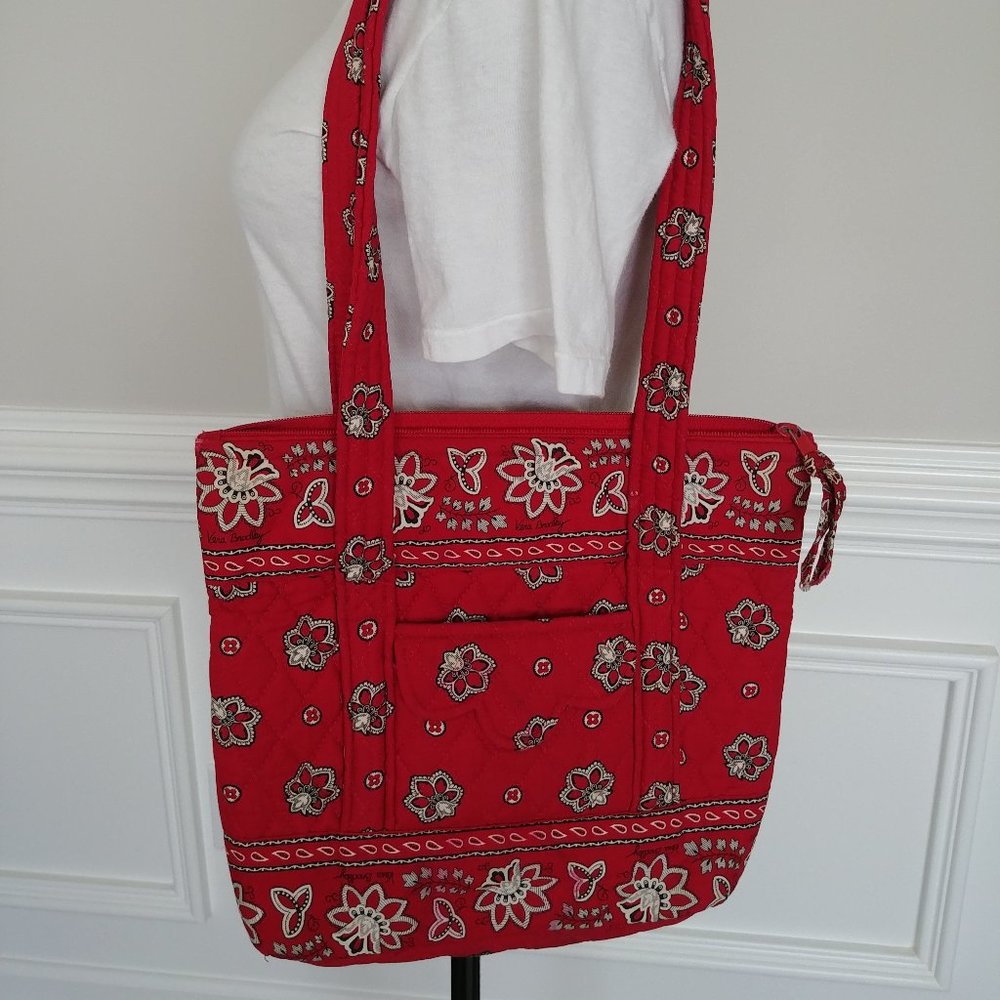 Red Print Vera Bradley Purse